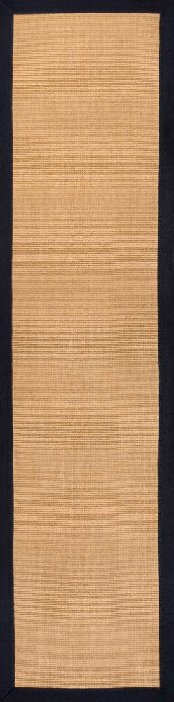 Camden Farmhouse Cottage Border Jute Area Rug